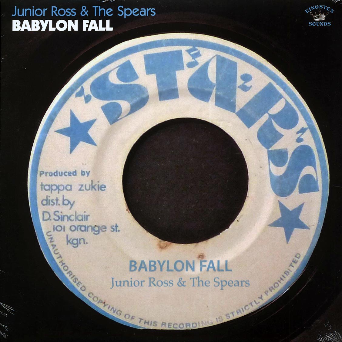 Jr. Ross & The Spears - Babylon Fall (180g) Vinyl Record