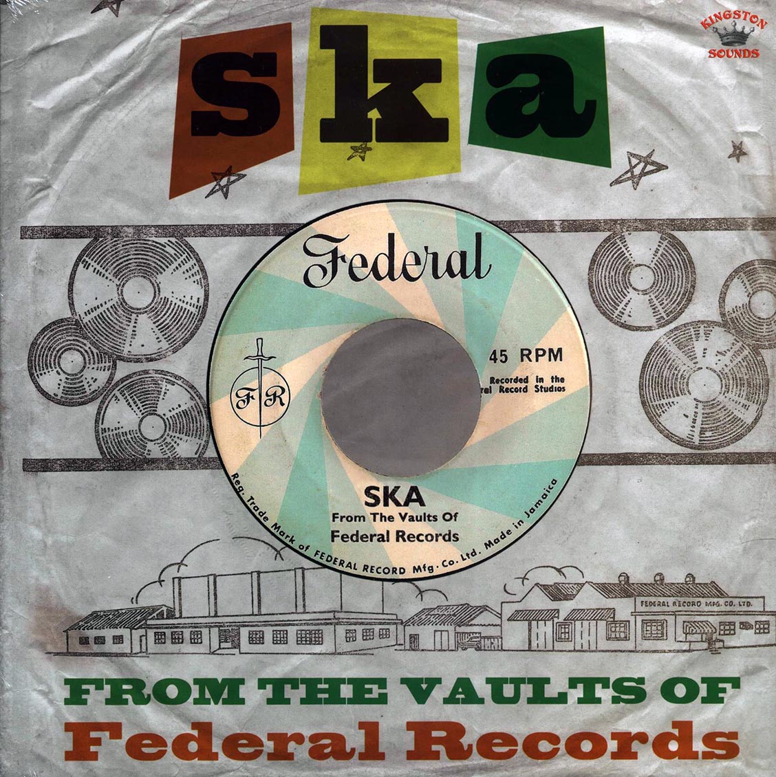 Don Drummond, The Skatalites, Lord Tanamo, Etc. - Ska From The Vaults Of Federal Records (180g) Vinyl Record