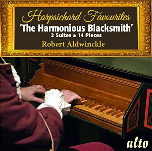 the album cover for Robert Aldwinckle - Harpsichord Favourites