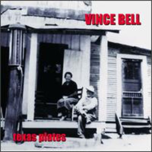 the album cover for Vince Bell - Texas Plates