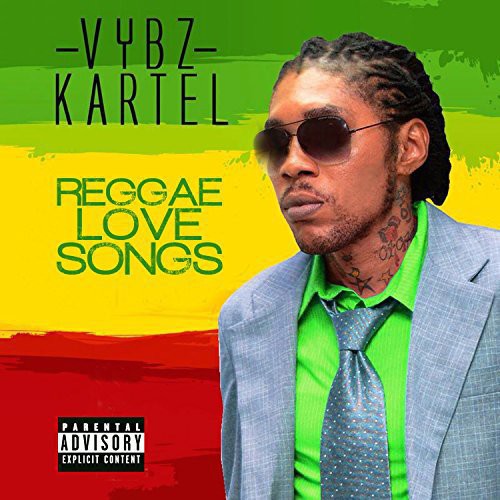 the album cover for Vybz Kartel - Reggae Love Songs