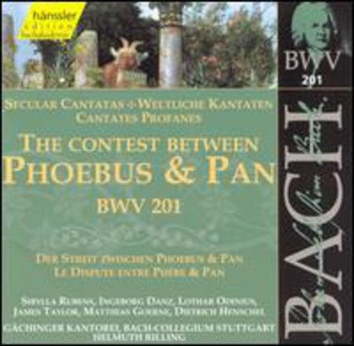 Bach / Rilling / Bach Ensemble - Secular Cantatas Bwv 201 - Music CD
