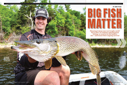 Outdoor Canada - Summer 2024: 12 Must-Haves For Remote Hunts, The Giant Trout Of Great Bear Lake, Big Fish Blue Print, Is Your Rifle Ammo Toxic, Fly-Fishing, Why Lunkers Are Important & More!