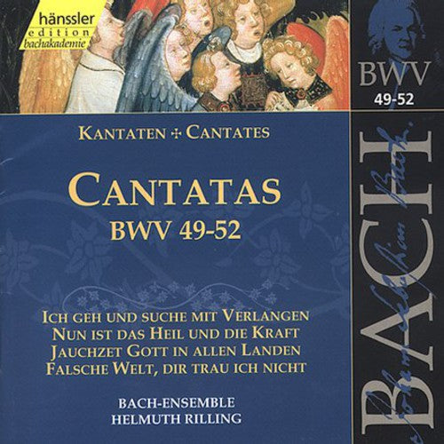 Bach / Gachinger Kantorei / Rilling - Sacred Cantatas Bwv 49-52 - Music CD