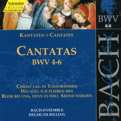 Bach / Gachinger Kantorei / Rilling - Sacred Cantatas Bwv 4-6 - Music CD
