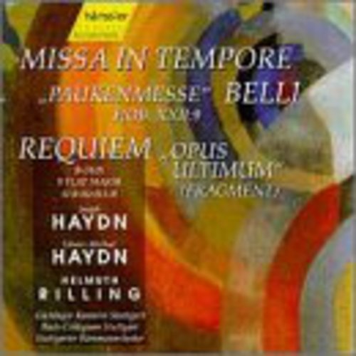 Haydn / Rilling / Bach-collegium Stuttgart - Paukenmesse / Requiem - Music CD
