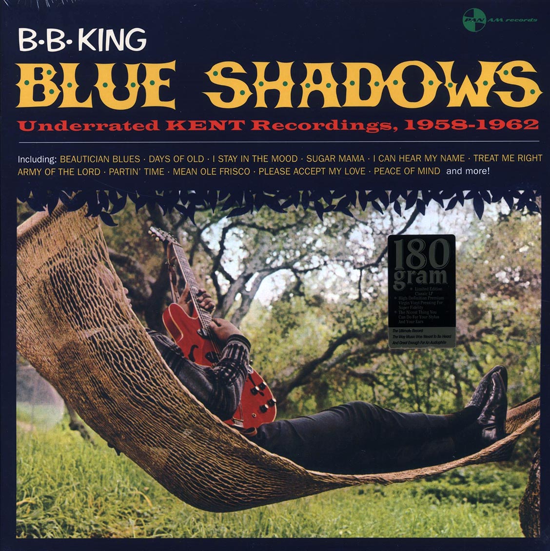 BB King - Blue Shadows: Underrated Kent Recordings, 1958-1962 (ltd. ed.) (180g) Vinyl Record