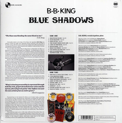 BB King - Blue Shadows: Underrated Kent Recordings, 1958-1962 (ltd. ed.) (180g) Vinyl Record
