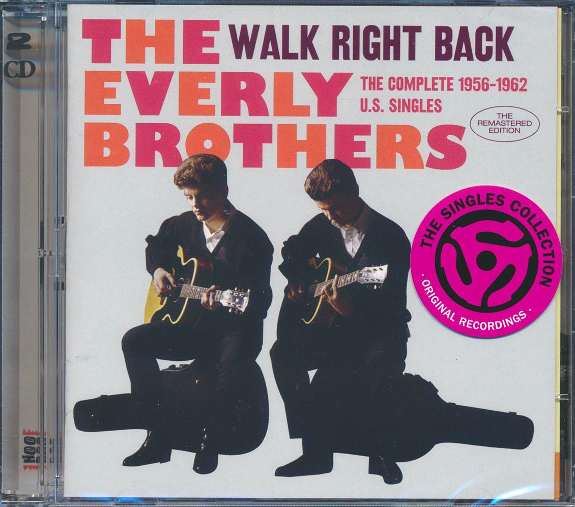 The Everly Brothers - Walk Right Back: The Complete 1956-1962 US Singles (51 tracks) (+11 bonus tracks) (2xCD) (incl. 16-page booklet) (remastered) (24-bit mastering) Music CD