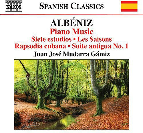 the album cover for Albeniz / Gamiz - Pno Music 5