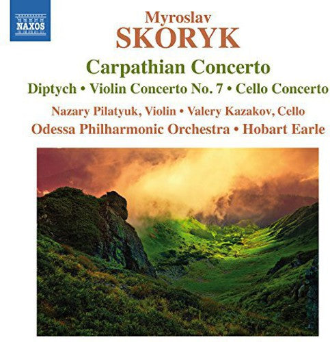 the album cover for Skoryk / Earle / Pilayuk / Kazakov - Carpathian Con Diptych & Other Orch Works