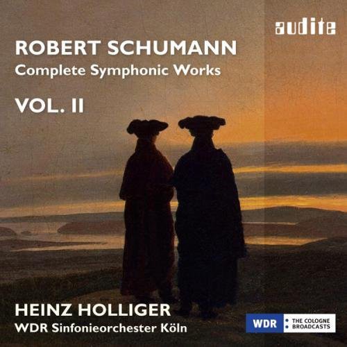 the album cover for H. Holliger - Comp Symphonic Works II