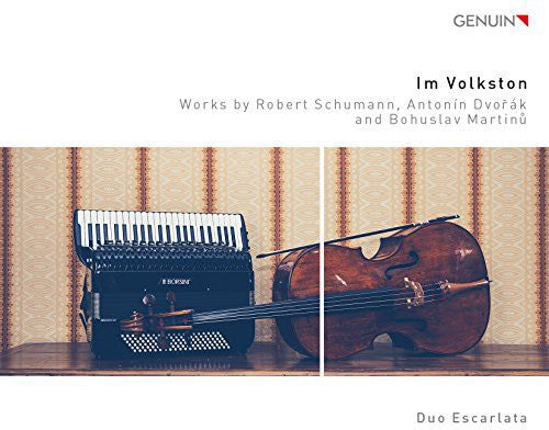 the album cover for Martinu / Duo Escarlata - Im Volkston