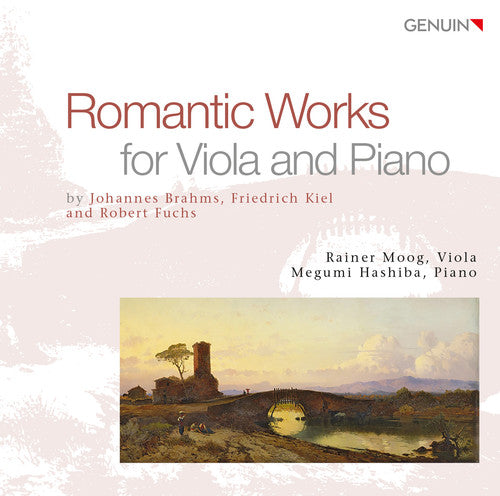 the album cover for Barhma / Kiel / Fuchs - Romantic Works for Viola & Piano