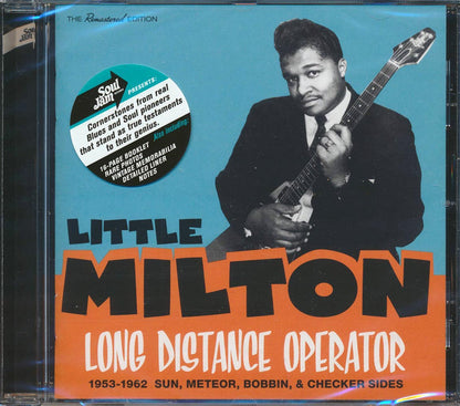 Little Milton - Long Distance Operator: 1953-1962 Sun, Meteor, Bobbin & Checker Sides (30 tracks) (incl. 16-page booklet) (24-bit mastering) (remastered) Music CD