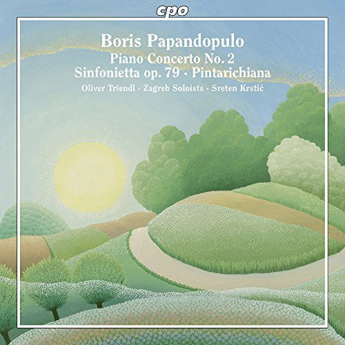 Papandopulo / Triendl / Soloists / Krstic - Pno Cto 2 Sinfonietta 79 & Pintarichiana - Music CD
