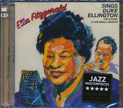 Ella Fitzgerald - Sings Duke Ellingston: The Studio & Live Small Groups (38 tracks) (2xCD) (incl. 12-page booklet) (remastered) (24-bit mastering) Music CD