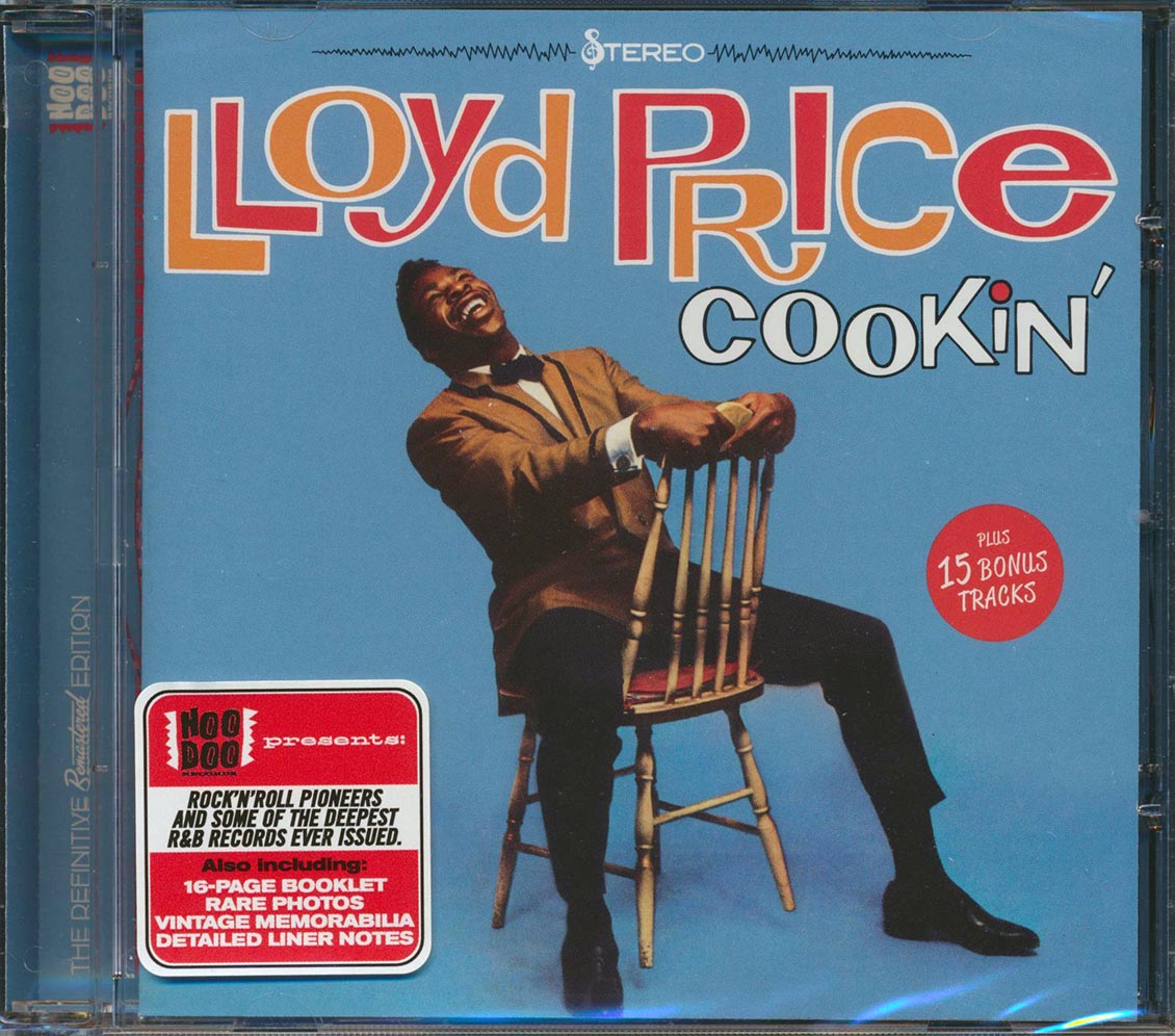 Lloyd Price - Cookin' (27 tracks) (+15 bonus tracks) (incl. 16-page booklet) (remastered) (24-bit mastering) Music CD