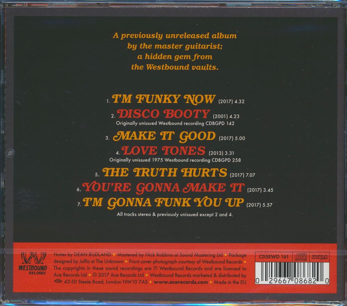 Melvin Sparks - I'm Funky Now (remastered) Music CD