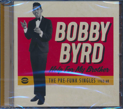 Bobby Byrd - Help For My Brother: The Pre-Funk Singles 1963-68 (24 tracks) (incl. large booklet) Music CD