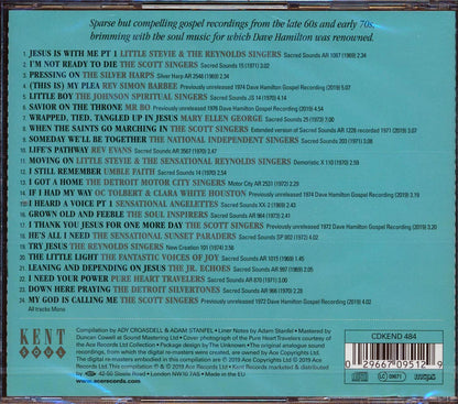Jr. Echoes, The Scott Singers, The Detroit Silvertones, Etc. - Sacred Sounds: Dave Hamilton's Raw Detroit Gospel 1969-1974 (24 tracks) (incl. large booklet) (remastered) Music CD