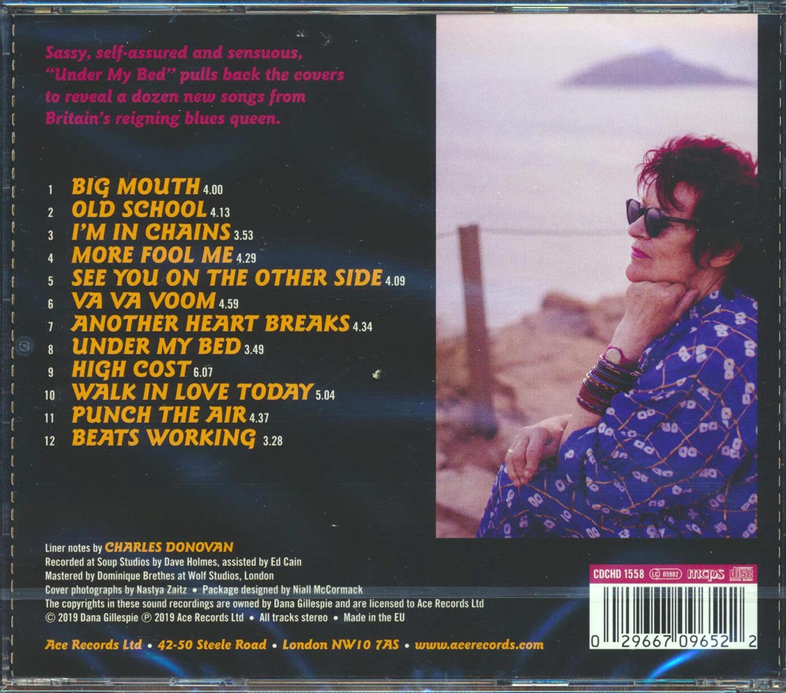 Dana Gillespie - Under My Bed Music CD