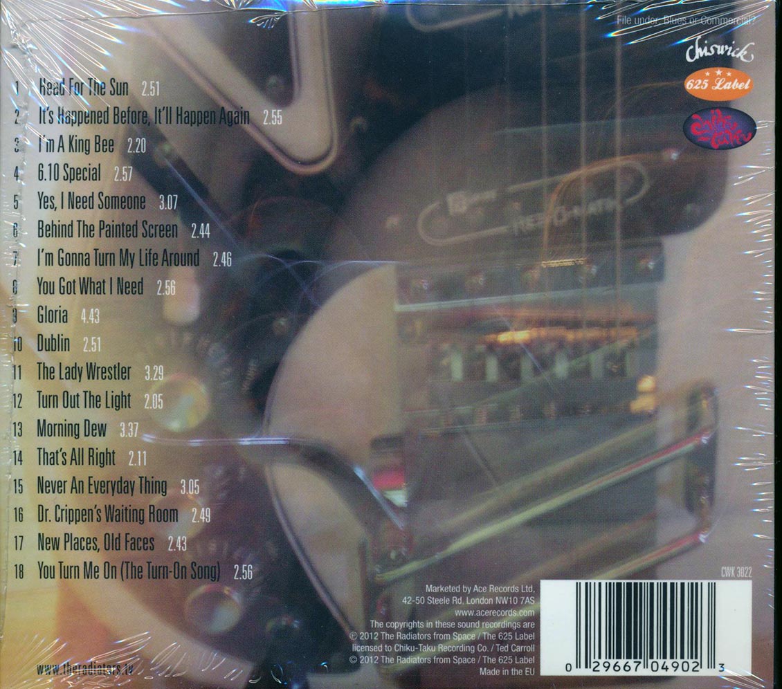 The Radiators From Space - Sound City Beat Music CD