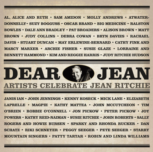 Dear Jean: Artist Celebrate Jean Ritchie / Var [2 CD] Music CD