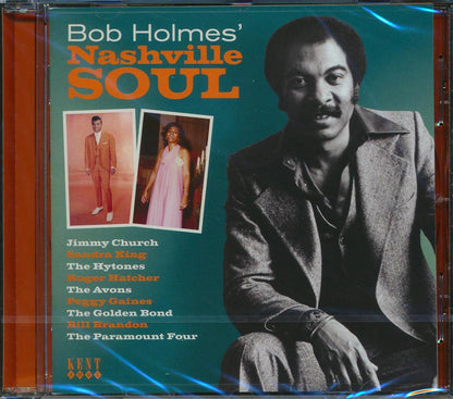 Jimmy Church, Sandra King, The Hytones, Etc. - Bob Holmes' Nashville Soul (24 tracks) (incl. large booklet) (remastered) Music CD