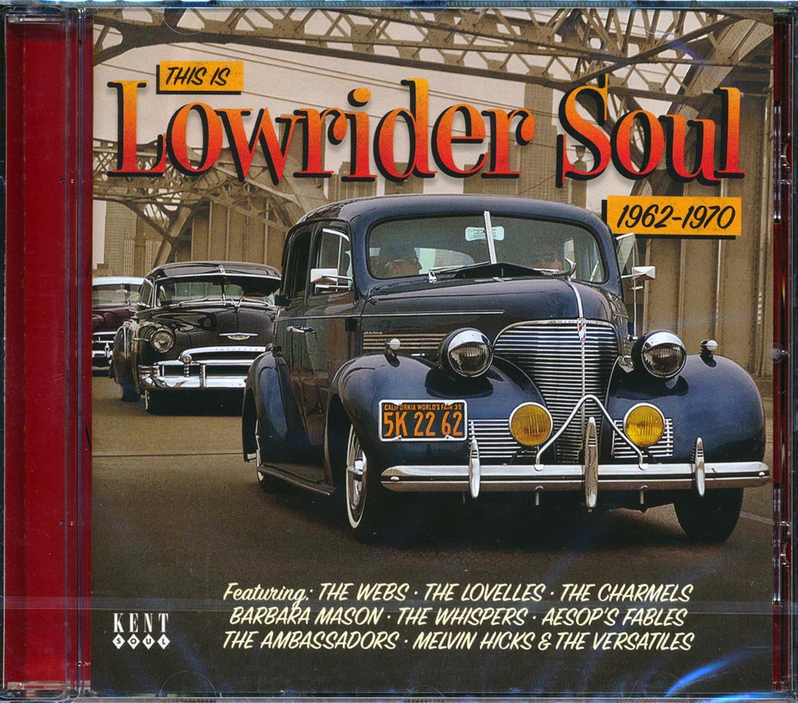 Barbara Mason, The Webs, The Whispers, Lee Williams & The Cymbals, Etc. - This Is Lowrider Soul: 1962-1970 (24 tracks) (incl. large booklet) (remastered) Music CD
