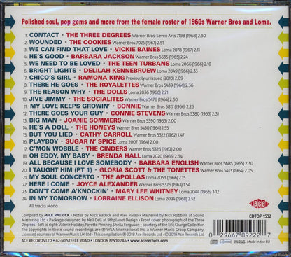 Connie Stevens, The Cookies, The Teen Turbans, Etc. - She's A Doll! Warner Bros.' Feminine Side (24 tracks) (incl. large booklet) (remastered) Music CD