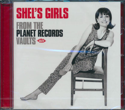 Liz Shelley, The Orchids, The Plain & Fancy - She's Girls: From The Planet Records Vaults (24 tracks) (incl. large booklet) (remastered) Music CD