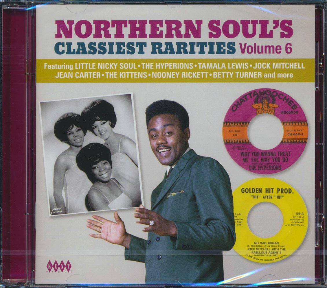 Peggy Woods, Little Nicky Soul, Betty Everett, Etc. - Northern Soul's Classiest Rarities Volume 6 (24 tracks) (incl. large booklet) (remastered) Music CD