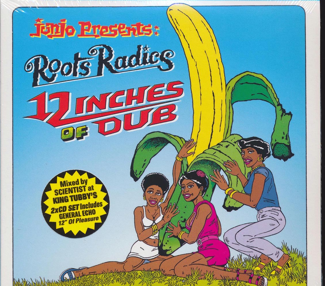 The Roots Radics, General Echo - Junjo Presents 12 Inches Of Dub + 12 Inches Of Pleasure (21 tracks) (2xCD) (deluxe 3-fold digipak) Music CD