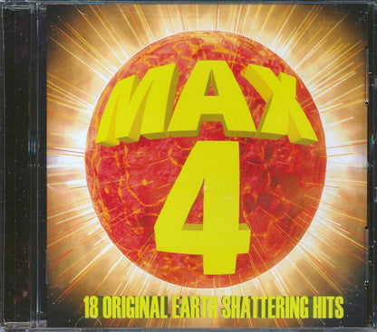 Celine Dion, Will Smith, Ricky Martin, Etc. - Max 4: 18 Original Earth Shattering Hits Music CD