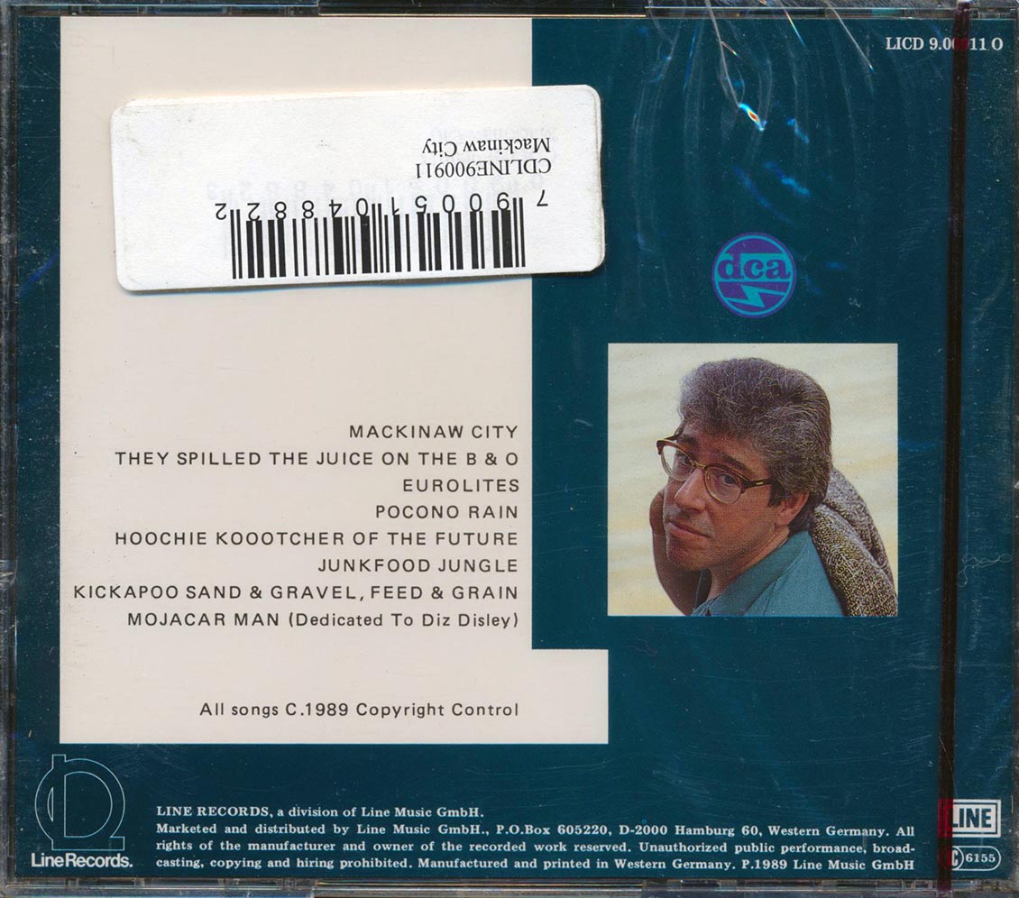 Danny Adler Mackinaw City Music CD