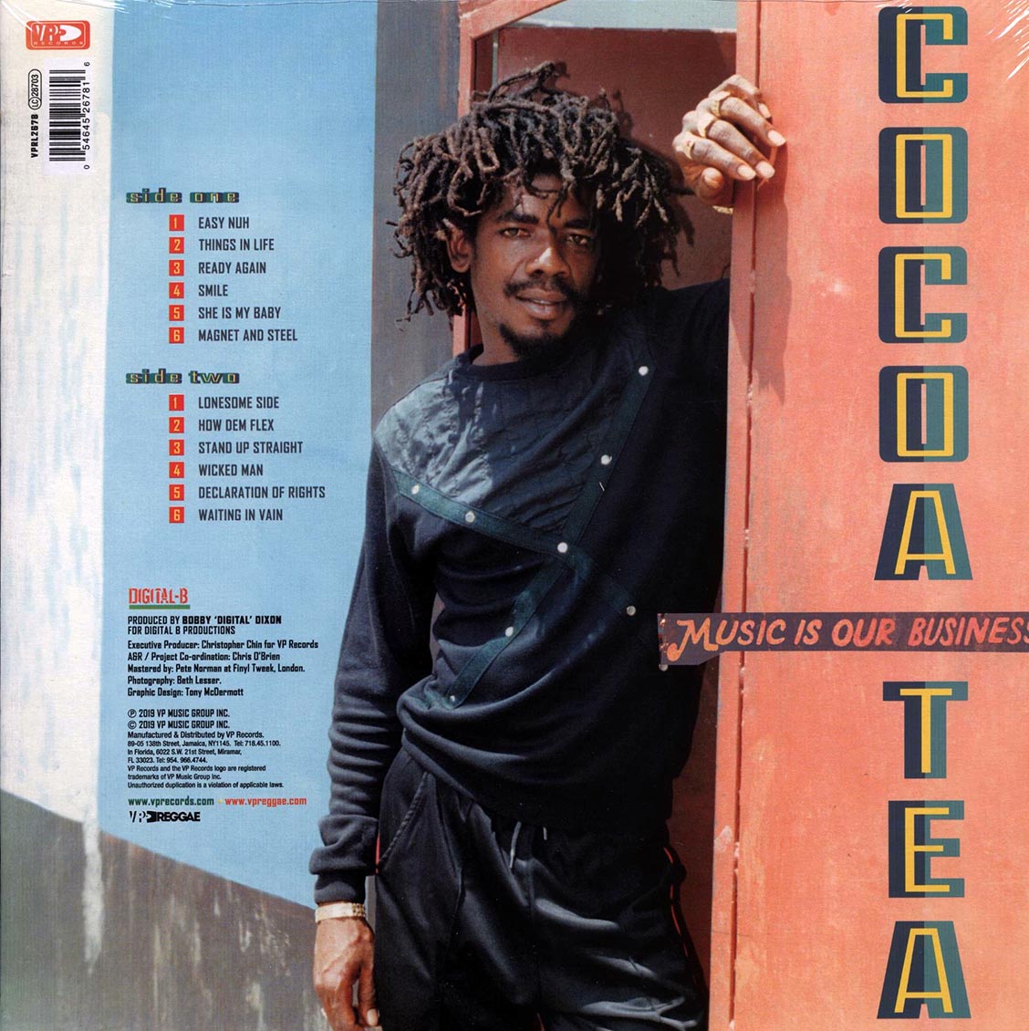 Cocoa Tea - Music Is Our Business (180g) Vinyl Record