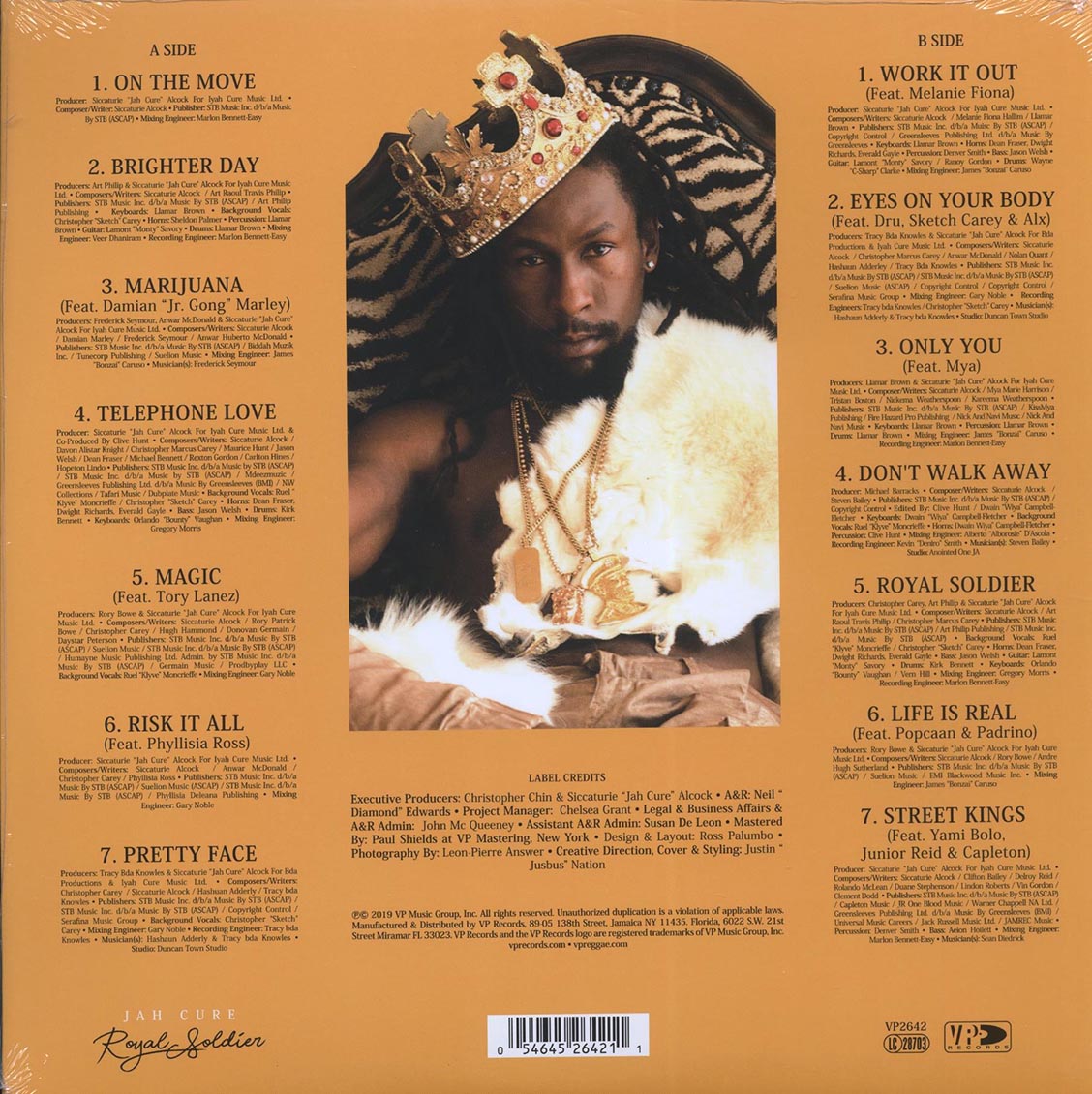 Jah Cure - Royal Soldier Vinyl Record
