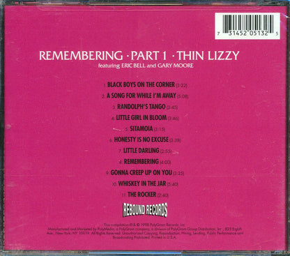 Thin Lizzy - Remembering: Part 1 Music CD