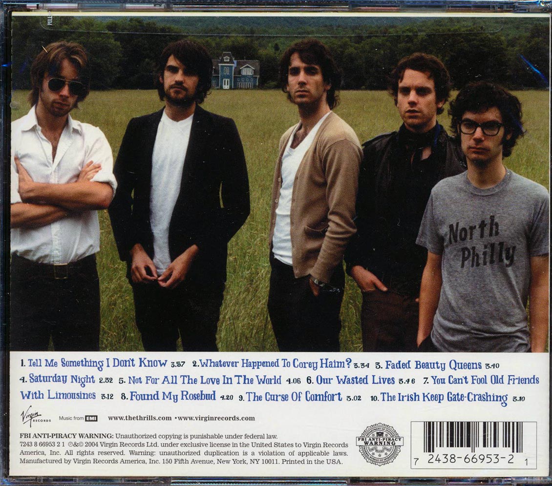 The Thrills - Let's Bottle Bohemia Music CD