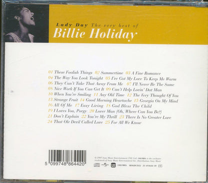 Billie Holiday - Lady Day: The Very Best Of (23 tracks) Music CD