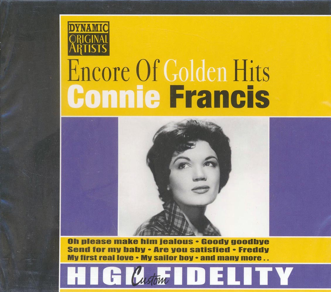 Connie Francis - Encore Of Golden Hits Music CD