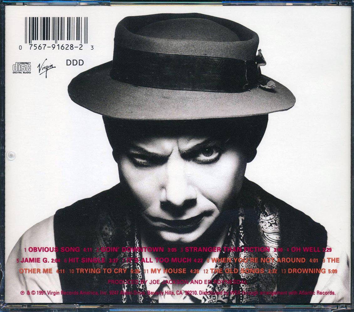 Joe Jackson - Laughter & Lust Music CD