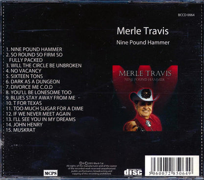 Merle Travis - Nine Pound Hammer Music CD