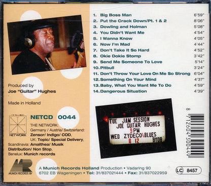 Joe Guitar Hughes - Down & Depressed: Dangerous Music CD