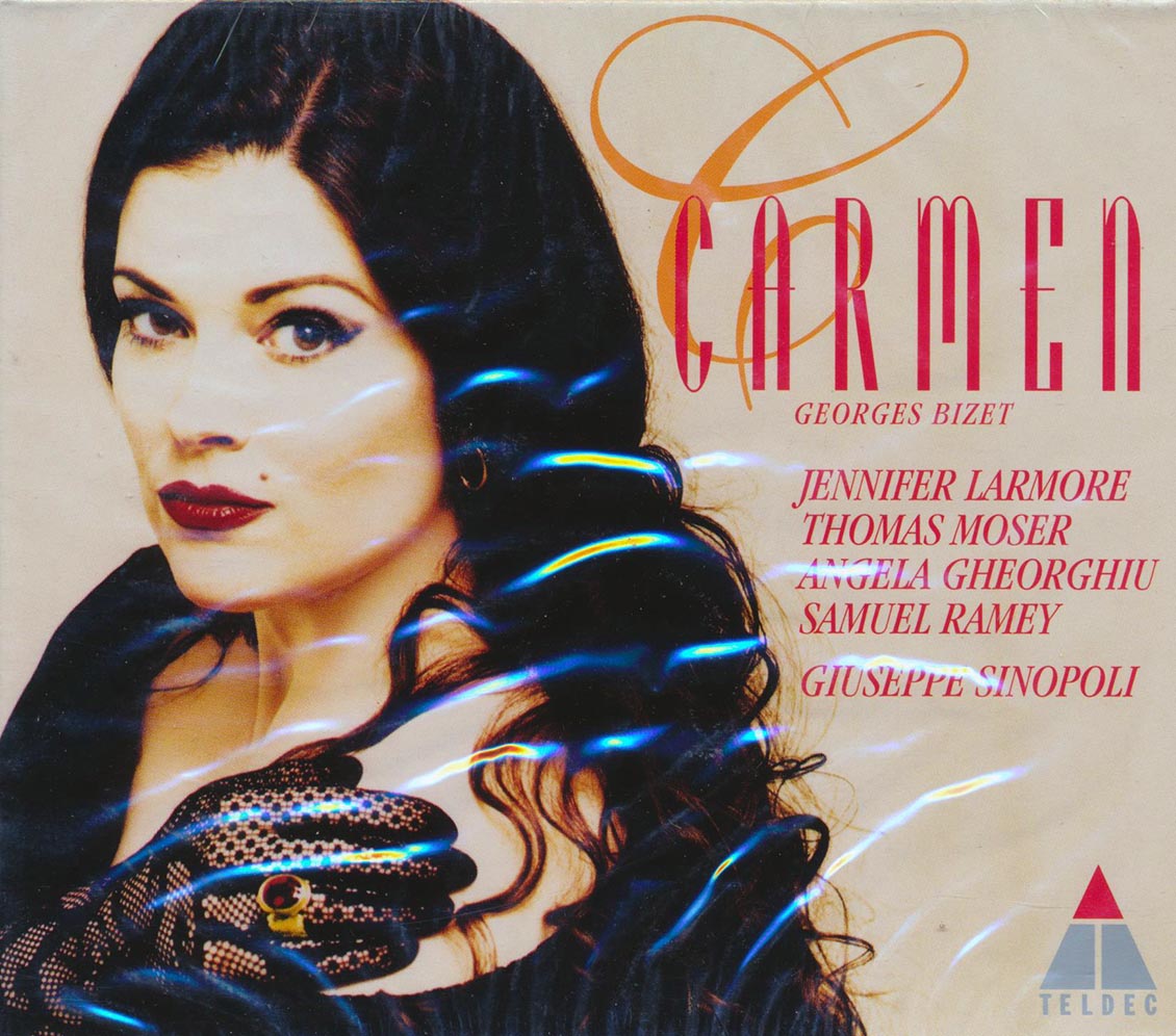 Georges Bizet, Jennifer Larmore, Thomas Moser, Angela Gheorghiu, Samuel Ramey, Giuseppe Sinopoli - Carmen (65 tracks) (3xCD) (box set) (incl. 255-page booklet) Music CD