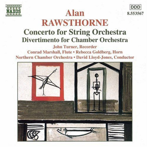 the album cover for Conrad Marshall - Concerto for String Orchestra