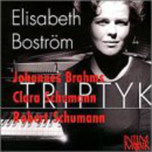 the album cover for Elisabeth Bostrom - Piano Studies Op 118 / Romances