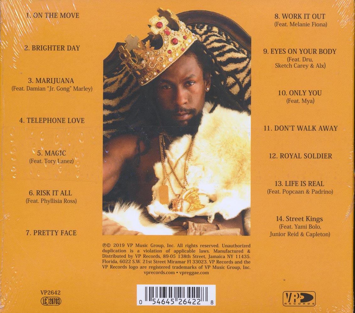 Jah Cure - Royal Soldier Music CD