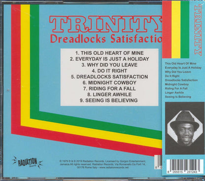 Trinity - Dreadlocks Satisfaction (ltd. ed.) Music CD